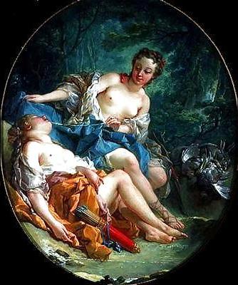 25P Painted Ero and Porn Art 10 - Francois Boucher
