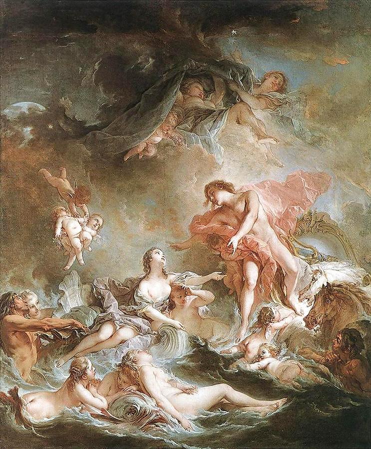25P Painted Ero and Porn Art 10 - Francois Boucher