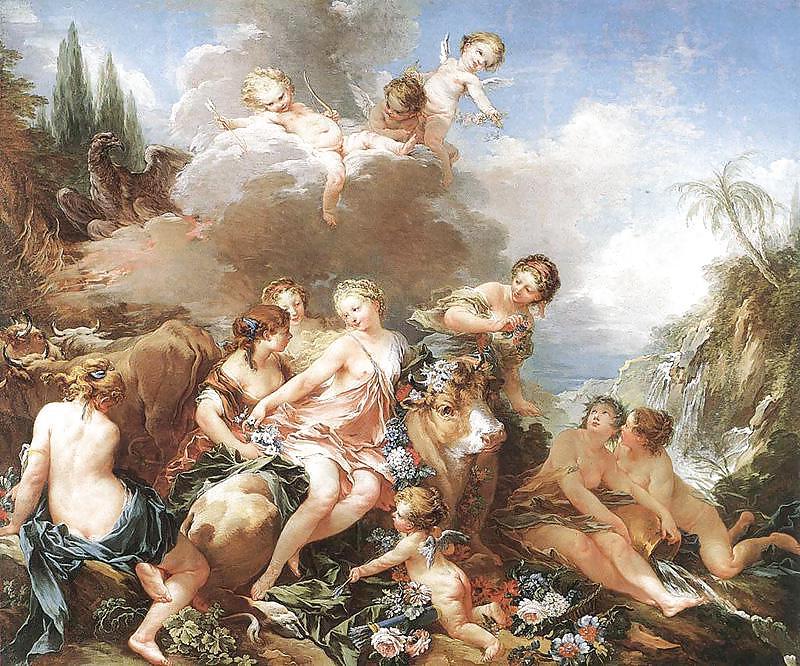 25P Painted Ero and Porn Art 10 - Francois Boucher
