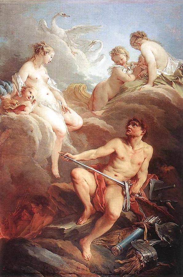 25P Painted Ero and Porn Art 10 - Francois Boucher