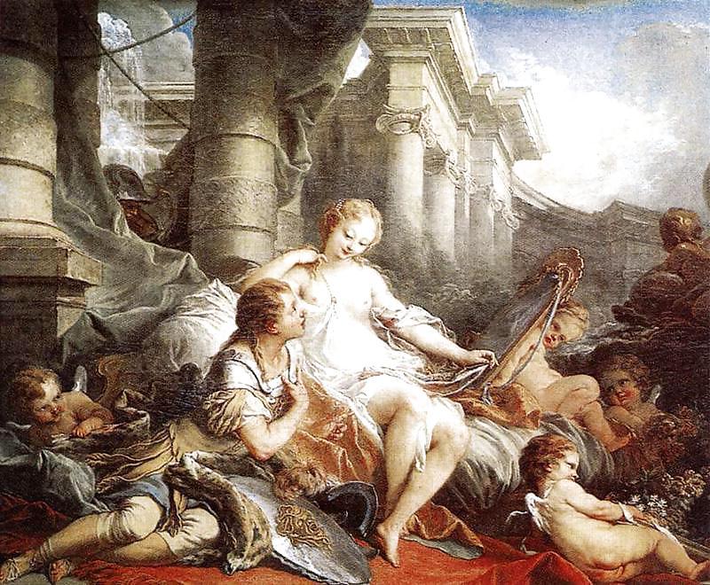 25P Painted Ero and Porn Art 10 - Francois Boucher