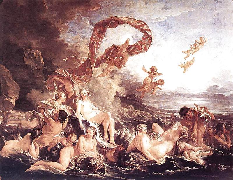 25P Painted Ero and Porn Art 10 - Francois Boucher