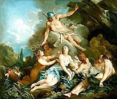 25P Painted Ero and Porn Art 10 - Francois Boucher