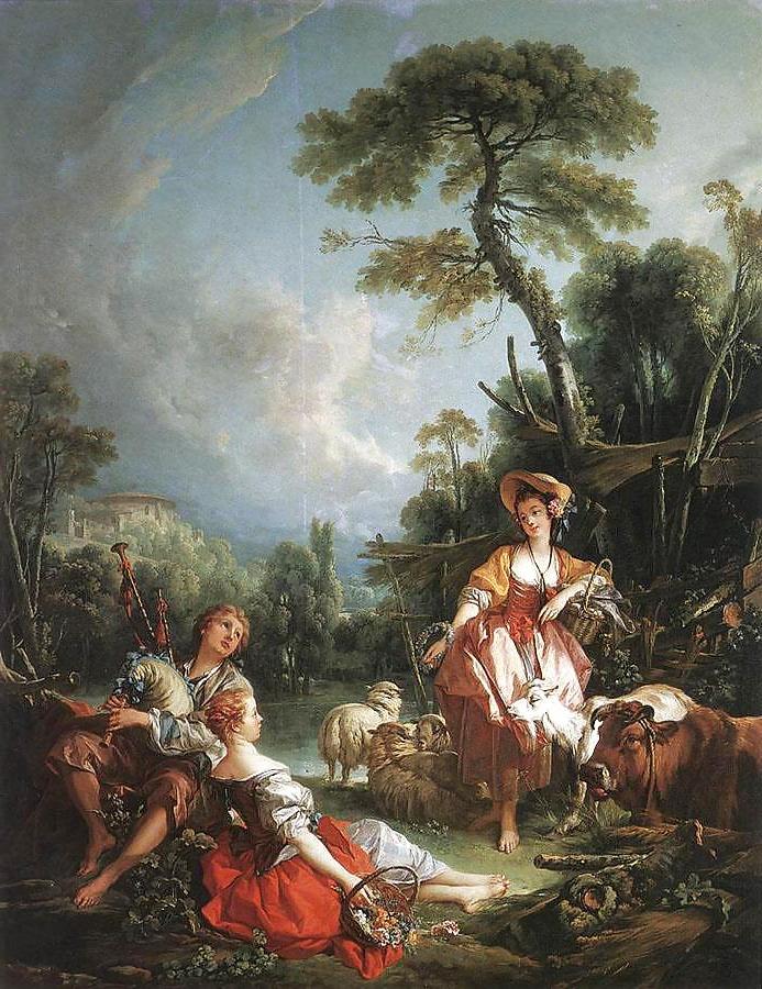 25P Painted Ero and Porn Art 10 - Francois Boucher