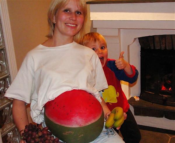 21P Body Art Pregnant