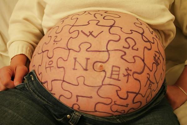 21P Body Art Pregnant