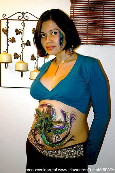 21P Body Art Pregnant