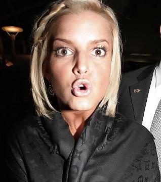 25P Jessica simpson mouth and tongue