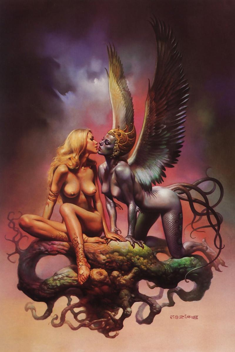 7P Art by Boris vallejo
