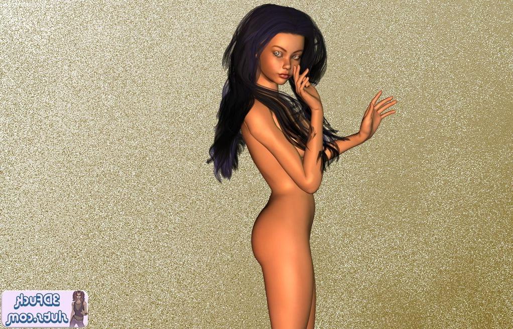 16P Nude toon babe