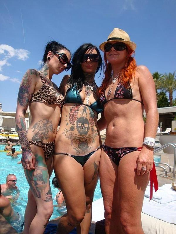 14P kinky tattoed and pierced amateurs