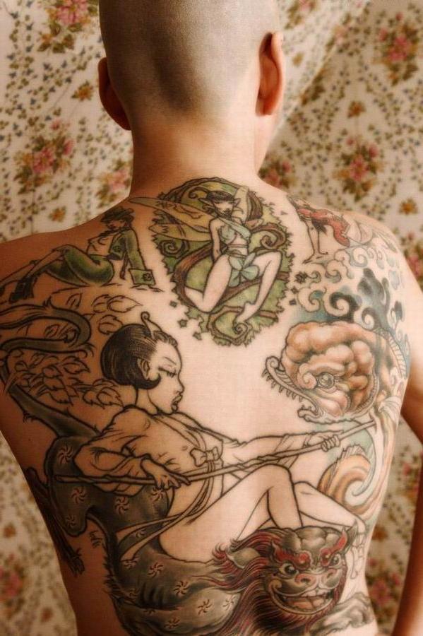 14P kinky tattoed and pierced amateurs