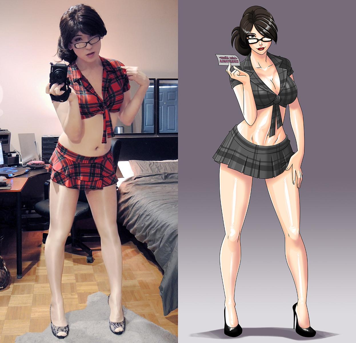 22P Amateur ladyboy selfies