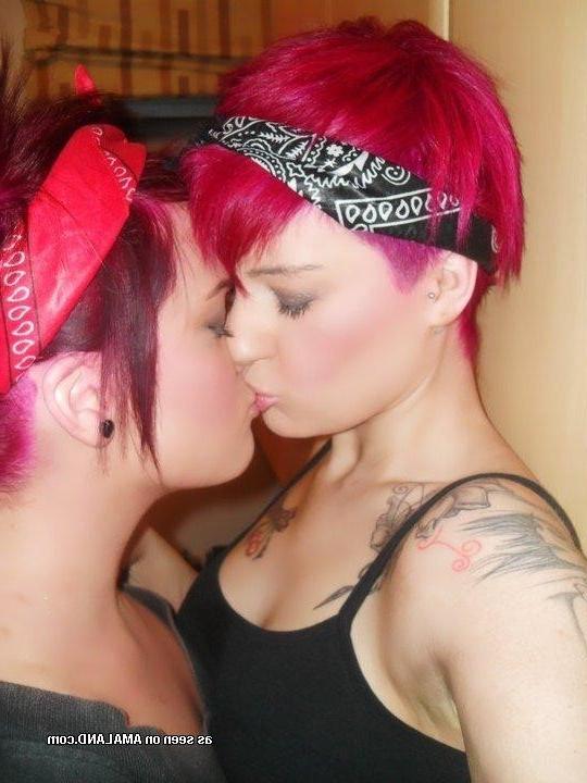 12P Steamy hot wild amateur punk rocker lesbians