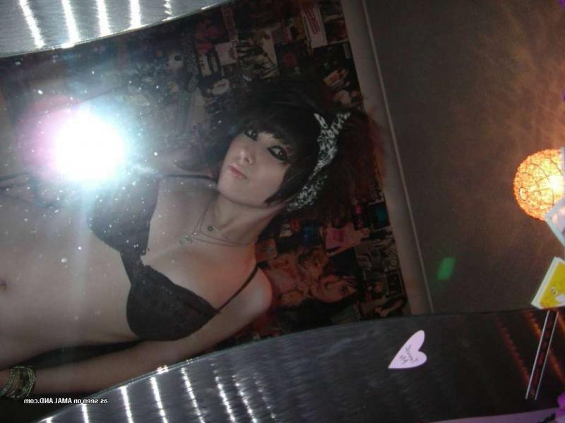 12P Sizzling hot amateur punk rocker sexy cuties