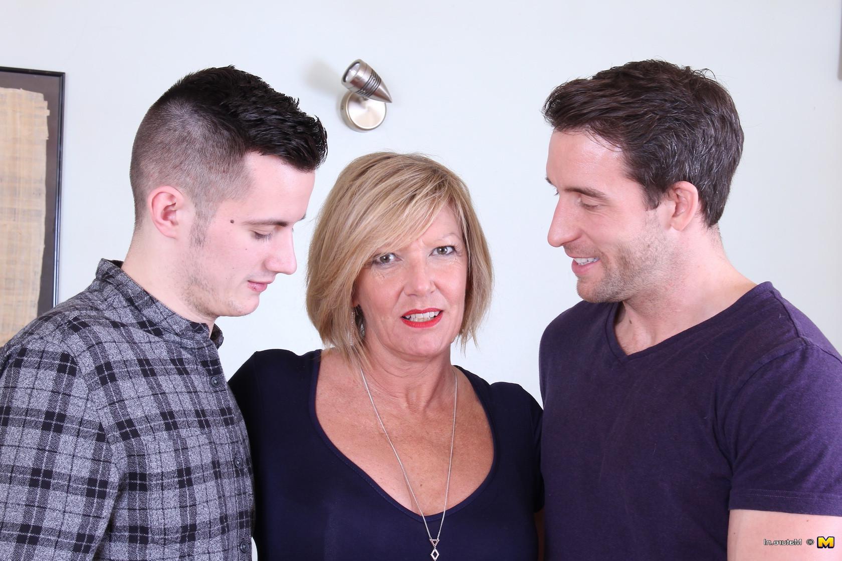 16P Hot and steamy British mature threesome