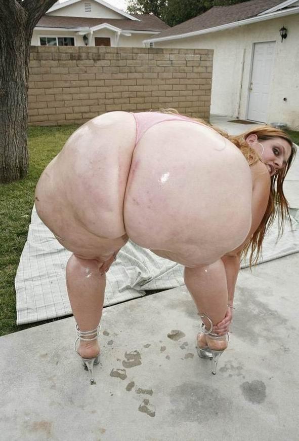 16P huge ladies showing their big cellulite asses