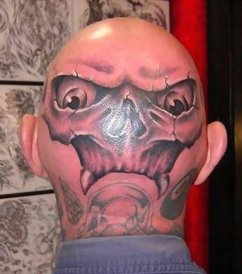 18P extremely tattooed and pierced heads