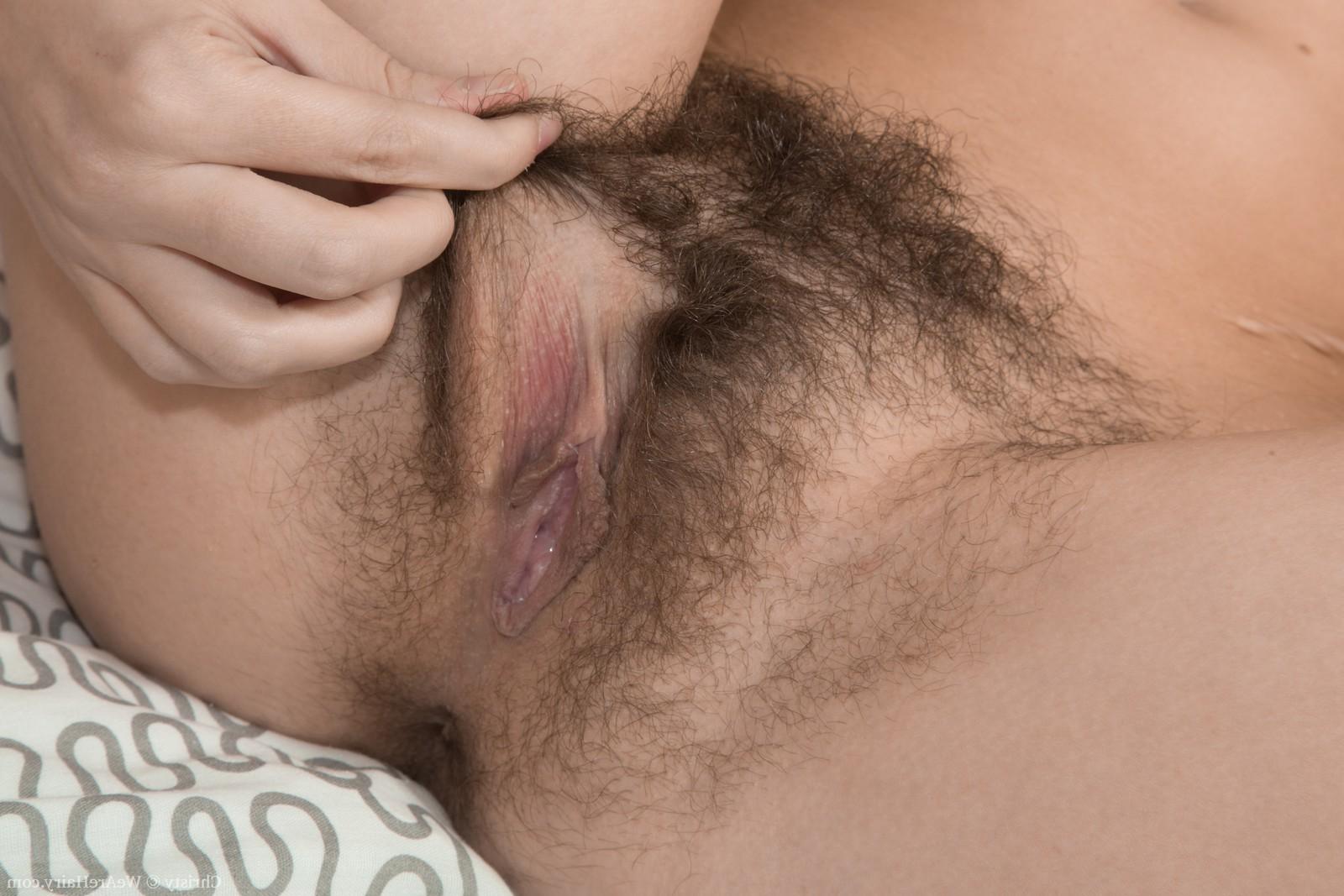 16P Christy reads in bed and undresses to play naked