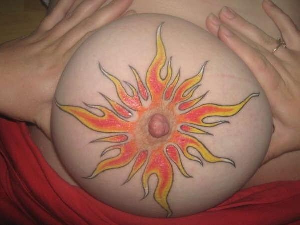 14P erotic body art tattoo and piercing