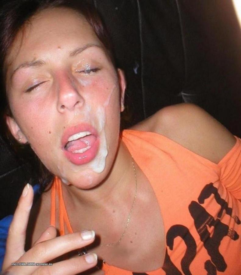 10P Horny amateur babes enjoying hot messy jizz