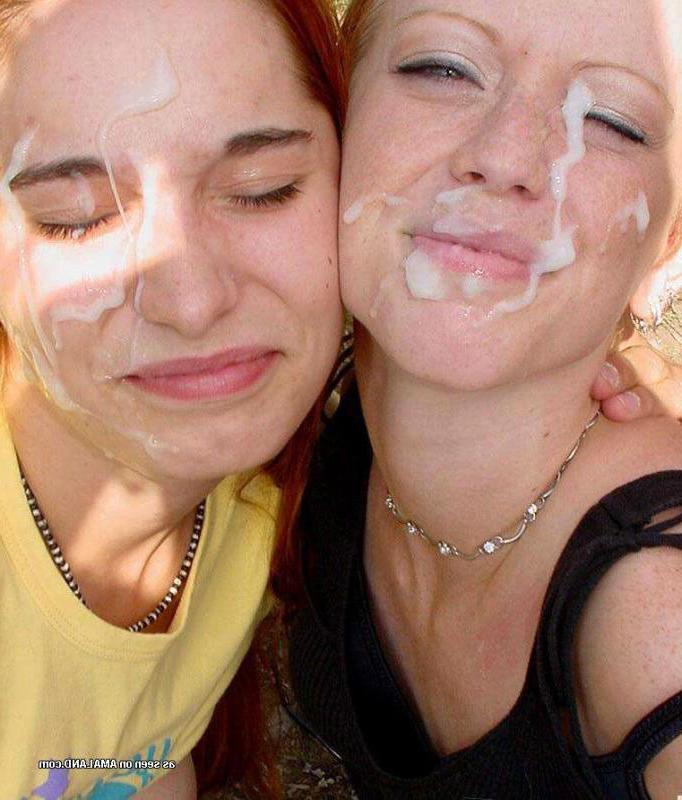 10P Wild naughty amateur girlfriends enjoying sticky jizz