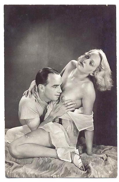 11P Vintage Erotic Photo Art 11 - Nude Model 8 Couples