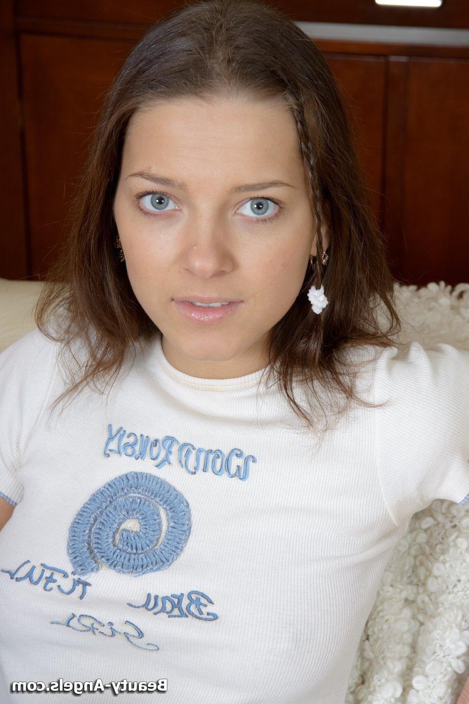 15P This nasty babe doesn't spare her pussy