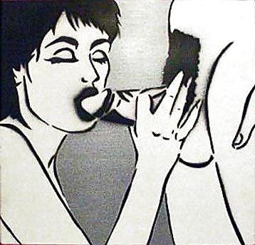 25P Thematic Drawn Porn Art 2 - Blowjobs (2)
