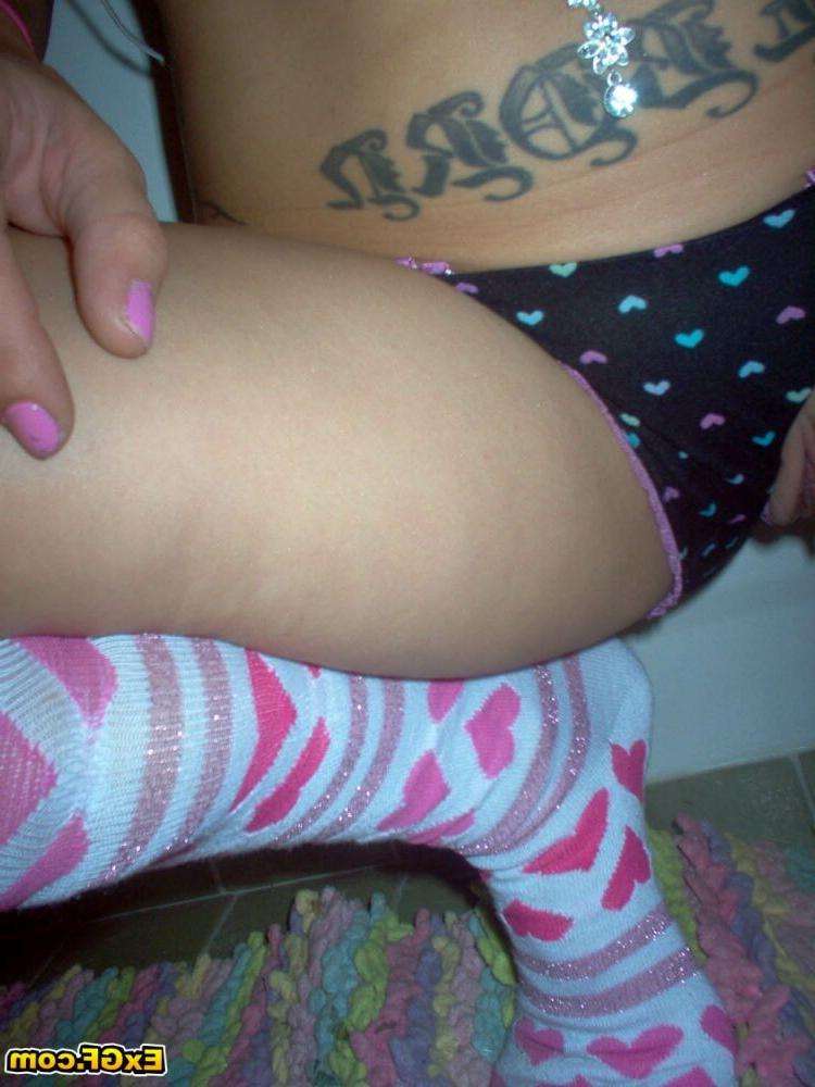 15P Teen ex girlfriends posing and fucking 22
