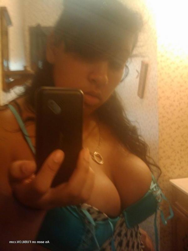 14P Curvy Latina babe shows off her pierced pussy