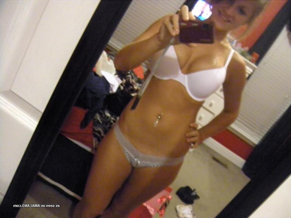 15P Candid amateur blonde teen girlfriend posing in thong panties