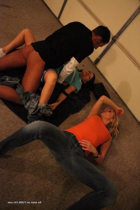 14P Hot teen gets fucked next to passed out girlfriend