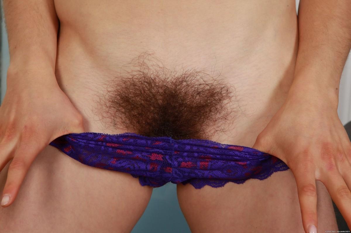 15P Cute hairy redhead teen Amalia showing muff