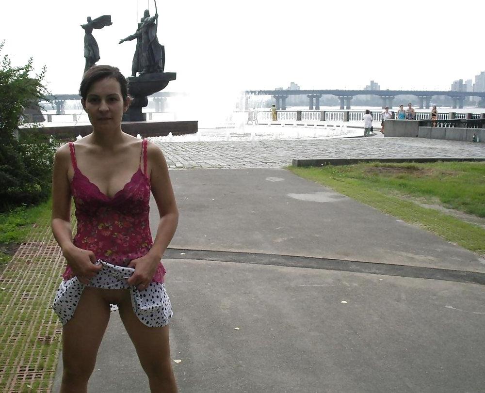 20P Mature Milf in Public