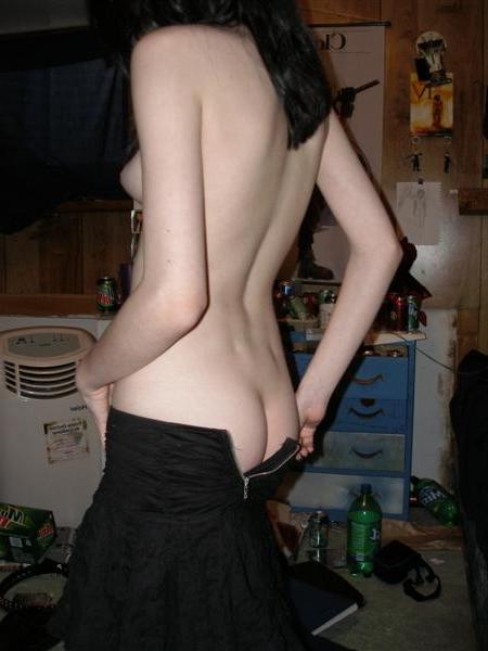 16P Pics of punk teen stripping