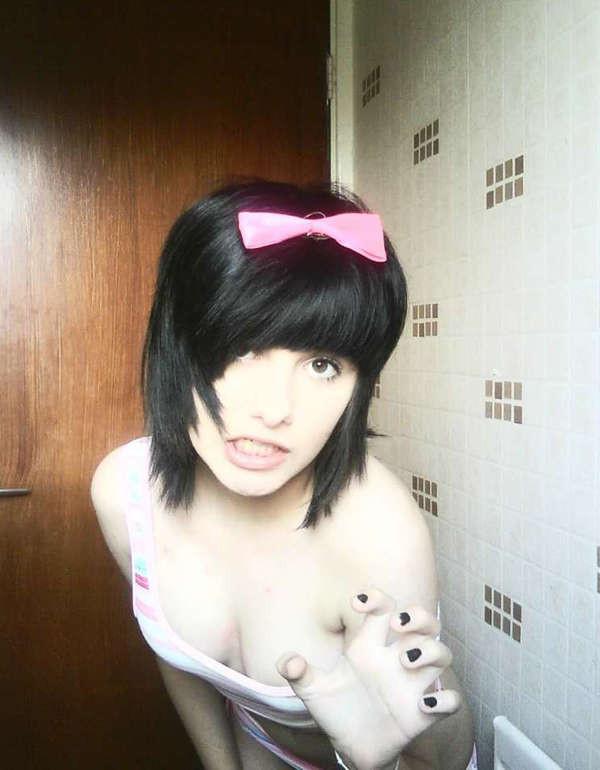 16P Hot amateur sexy punk GFs