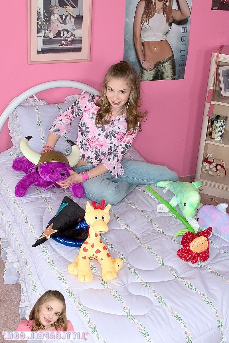12P LittleApril gets home from play and she gets very horny