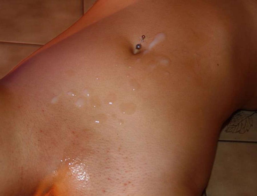 15P Sticky and messy jizz on these chicks' bodies