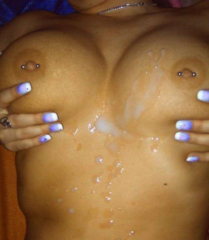 15P Sticky and messy jizz on these chicks' bodies