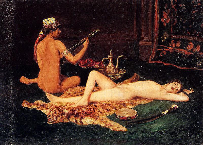 25P Thematic Painted Ero Art 1 - Harem and Odalisques ( 1 )