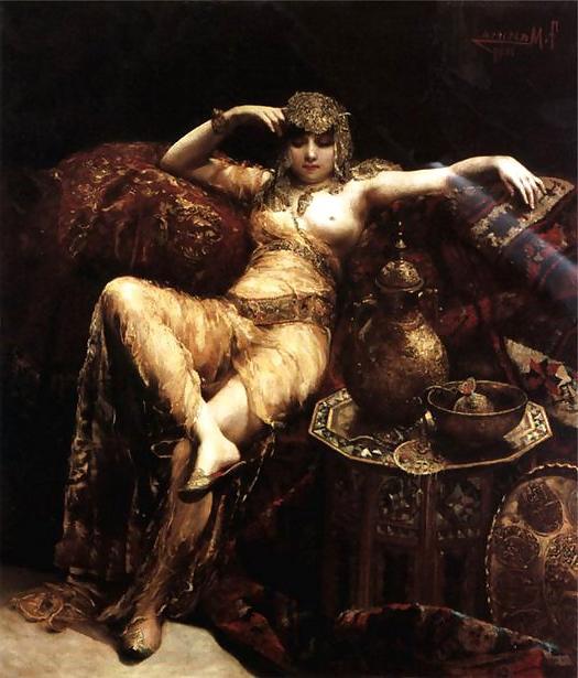 25P Thematic Painted Ero Art 1 - Harem and Odalisques ( 1 )