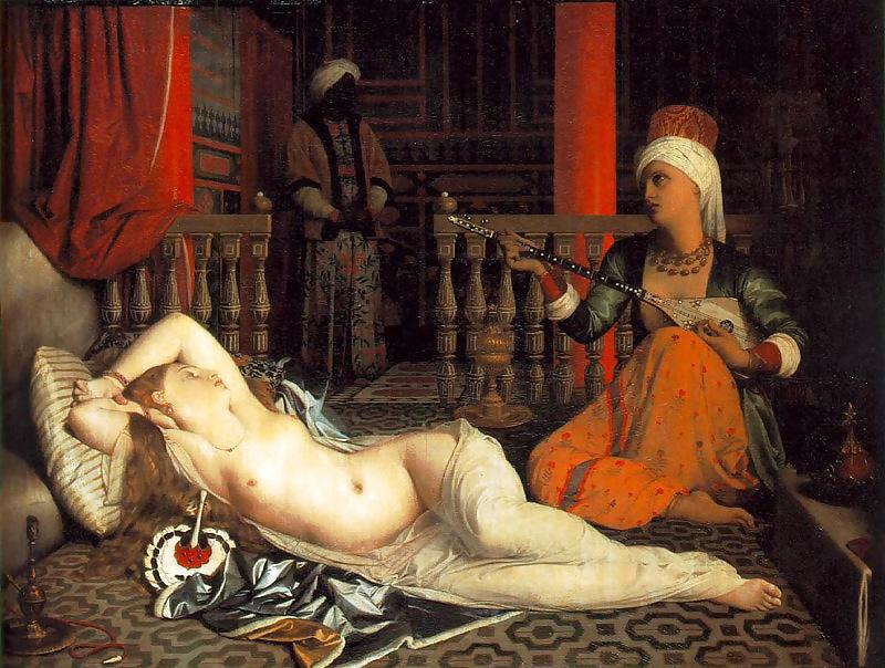 25P Thematic Painted Ero Art 1 - Harem and Odalisques ( 1 )