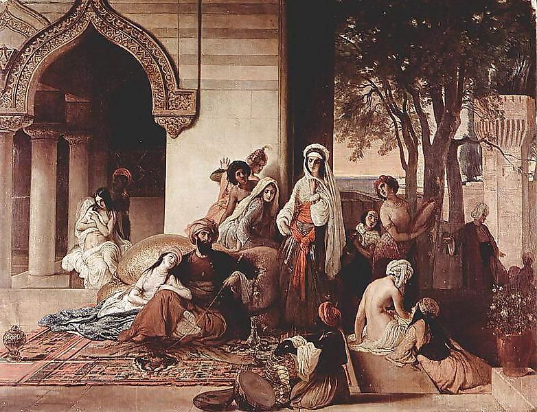 25P Thematic Painted Ero Art 1 - Harem and Odalisques ( 1 )