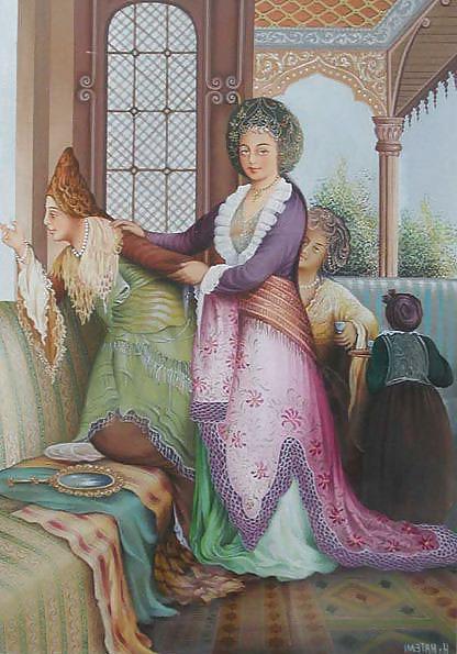 25P Thematic Painted Ero Art 1 - Harem and Odalisques ( 1 )