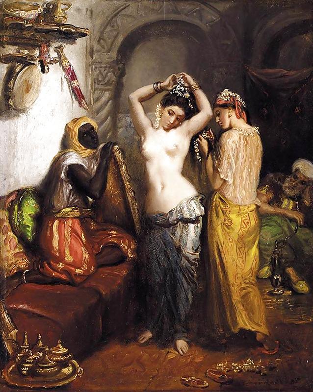 25P Thematic Painted Ero Art 1 - Harem and Odalisques ( 1 )