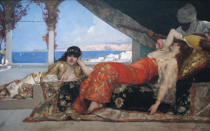 25P Thematic Painted Ero Art 1 - Harem and Odalisques ( 1 )