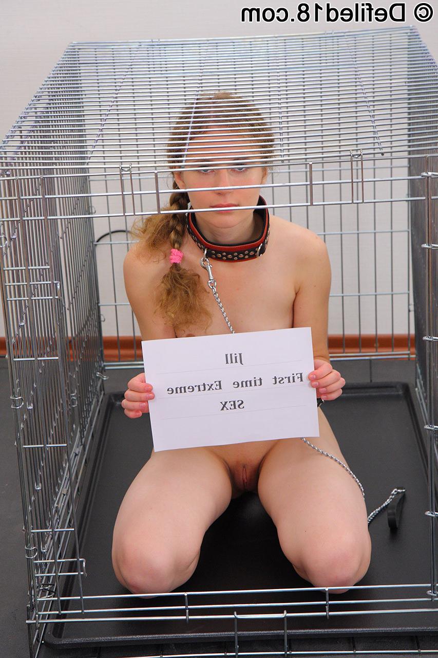 19P Jill the little angel really got dominated for the first time by her master who 