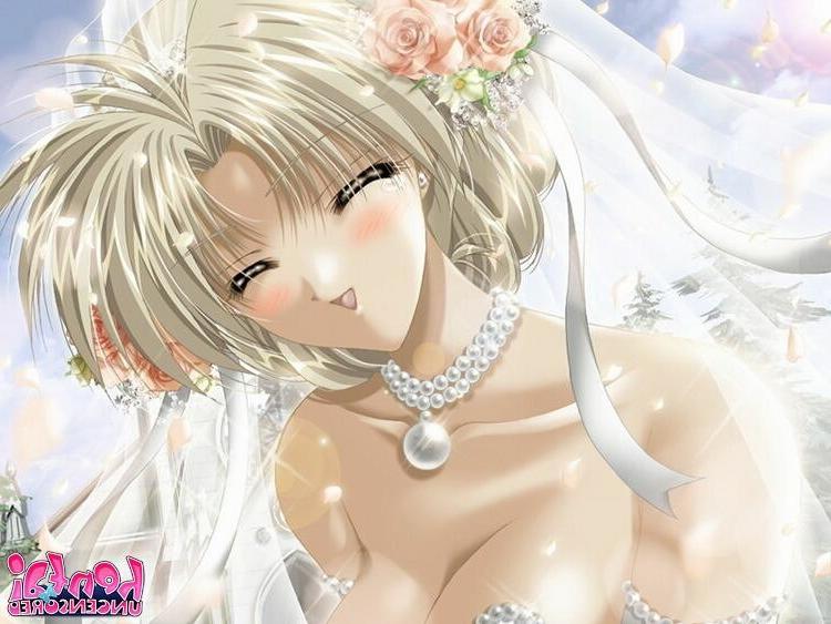 15P Ash blonde hentai goddess teasing us with her massive hooters