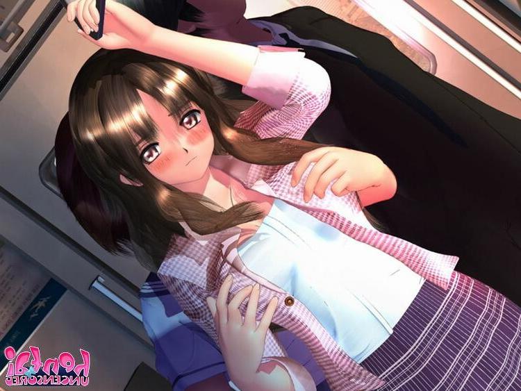 15P Sensuous brunette hentai goddess teasing us with her perfect round jugs